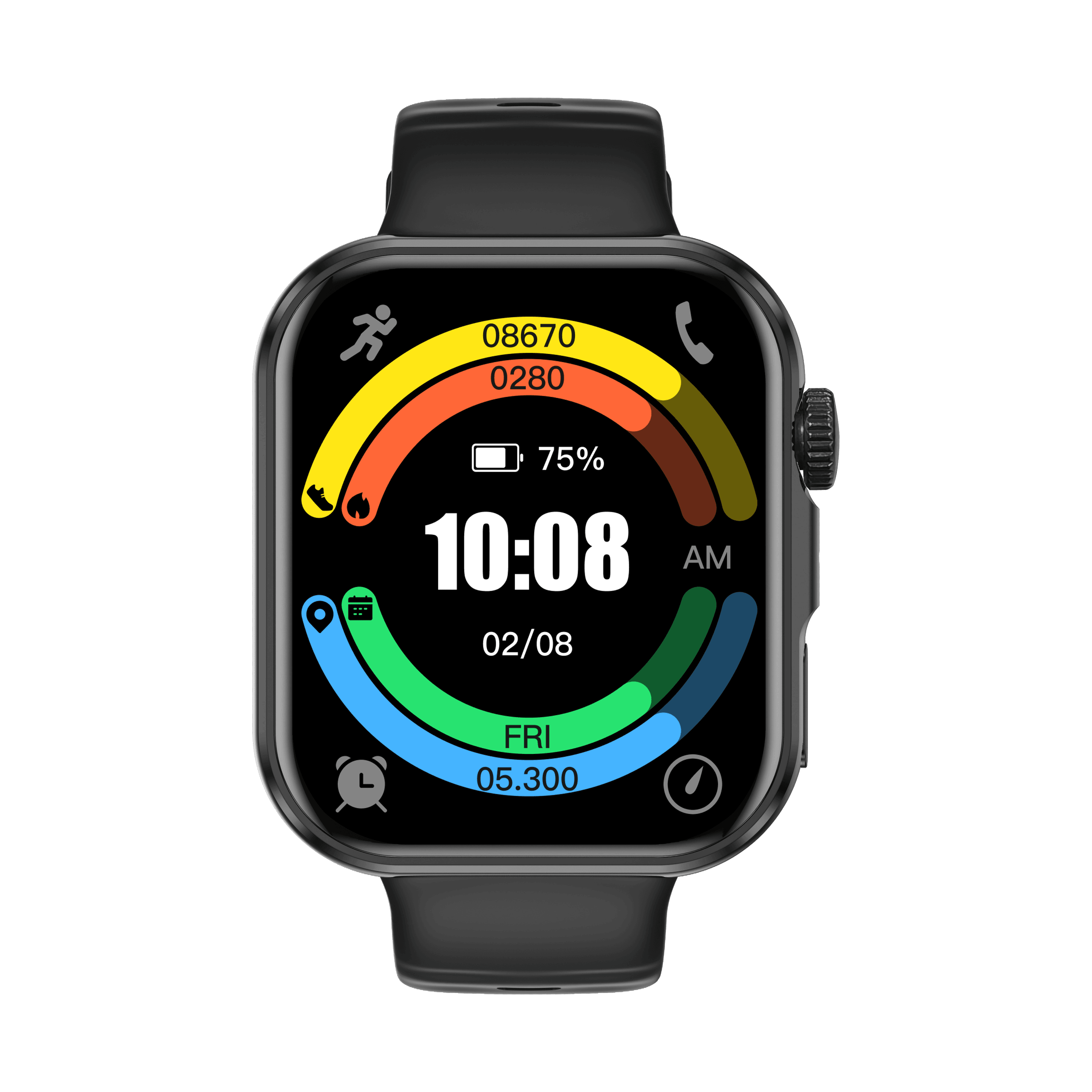DLD D12B Large Screen  Cost-effective Smartwatch 2