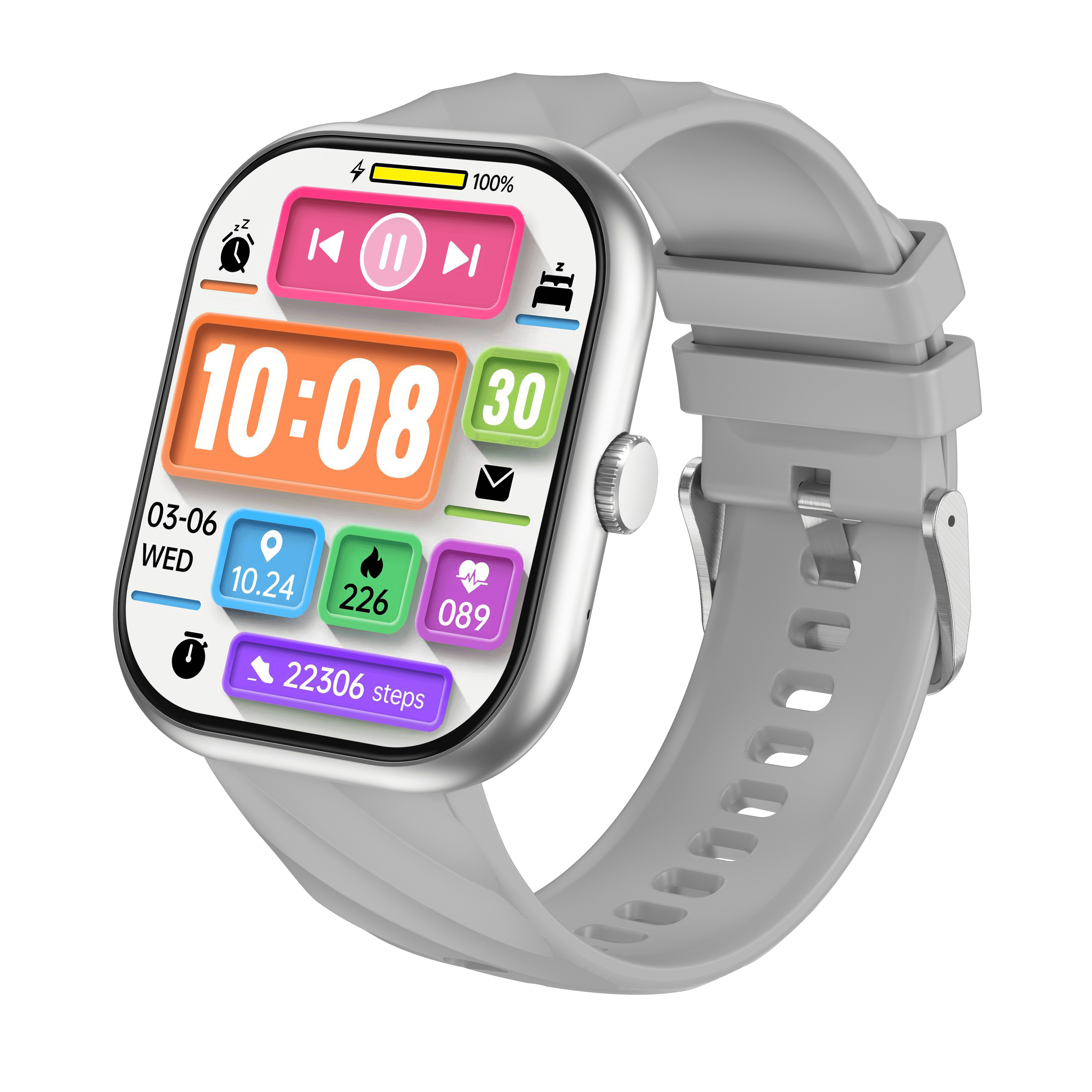 DLD D06 2.01" HD Large Screen Smart Watch 6