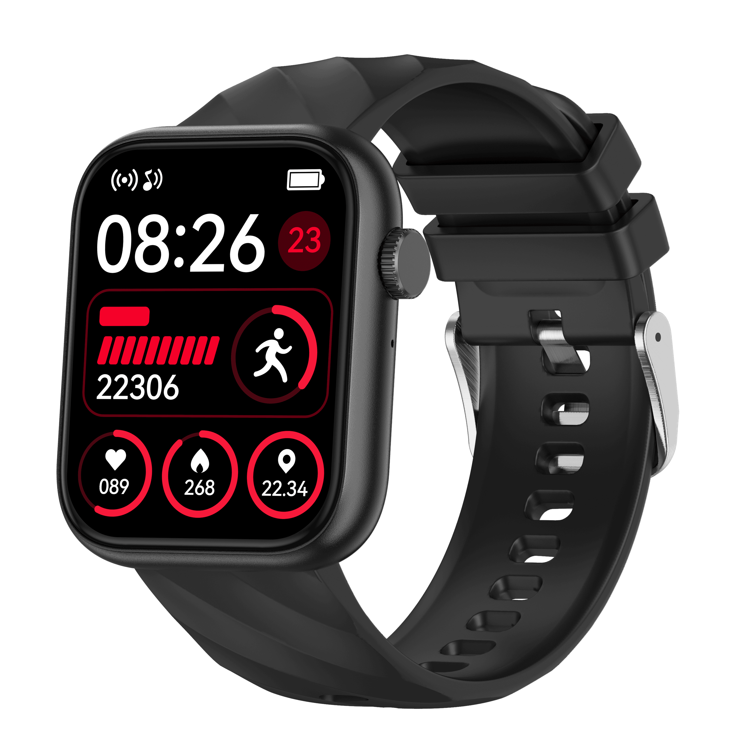 D08J 1.83" HD Large Screen  Smart Watch 