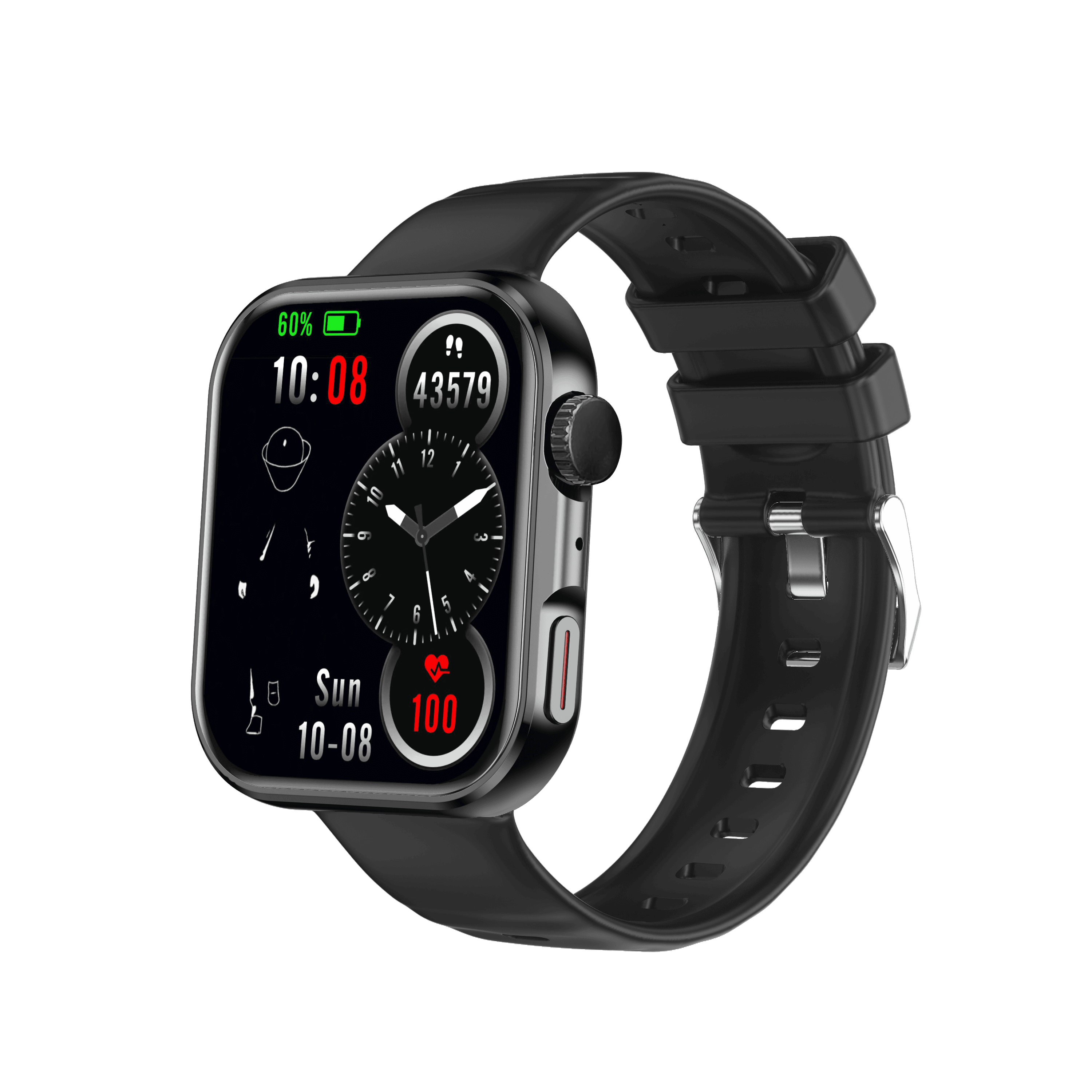 DLD D12B Large Screen  Cost-effective Smartwatch