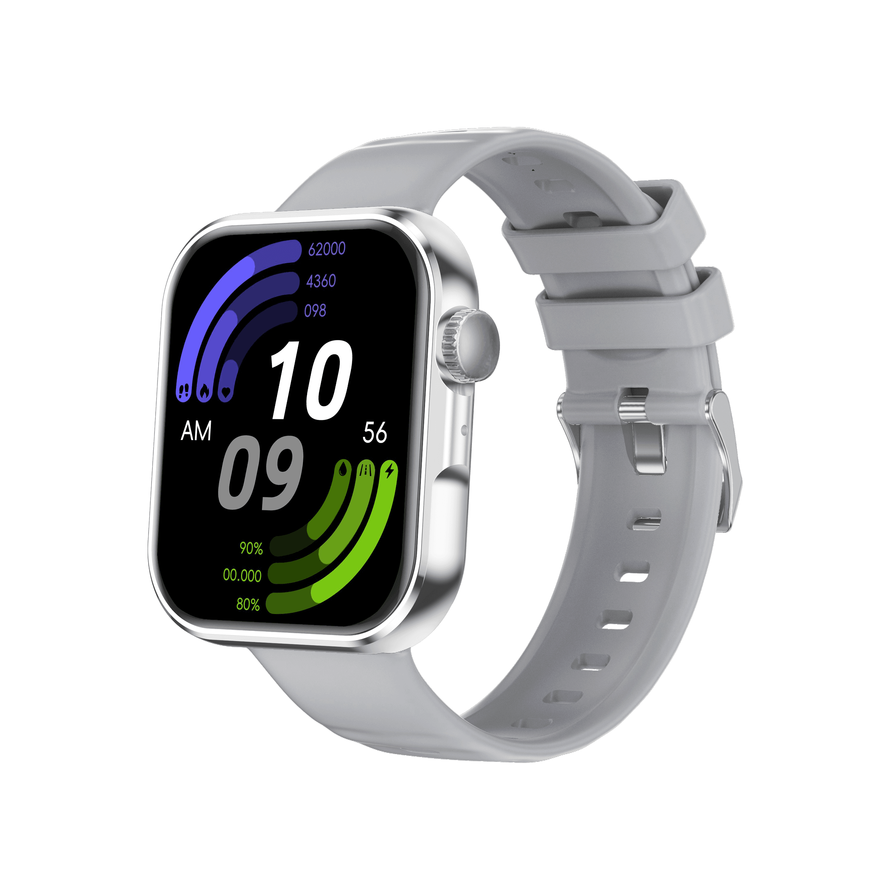 DLD D12 Large Screen Zinc Alloy  Smartwatch 7