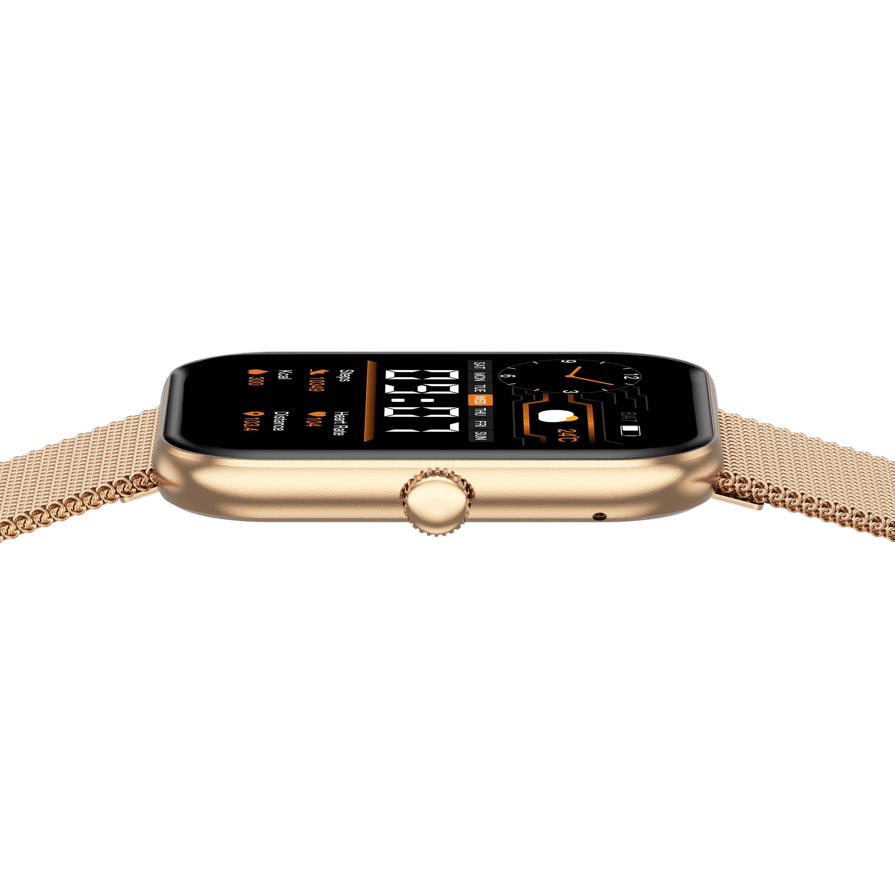 DLD L02 Ultra-light and Ultra-thin, Full Aluminum Alloy Smartwatch  3