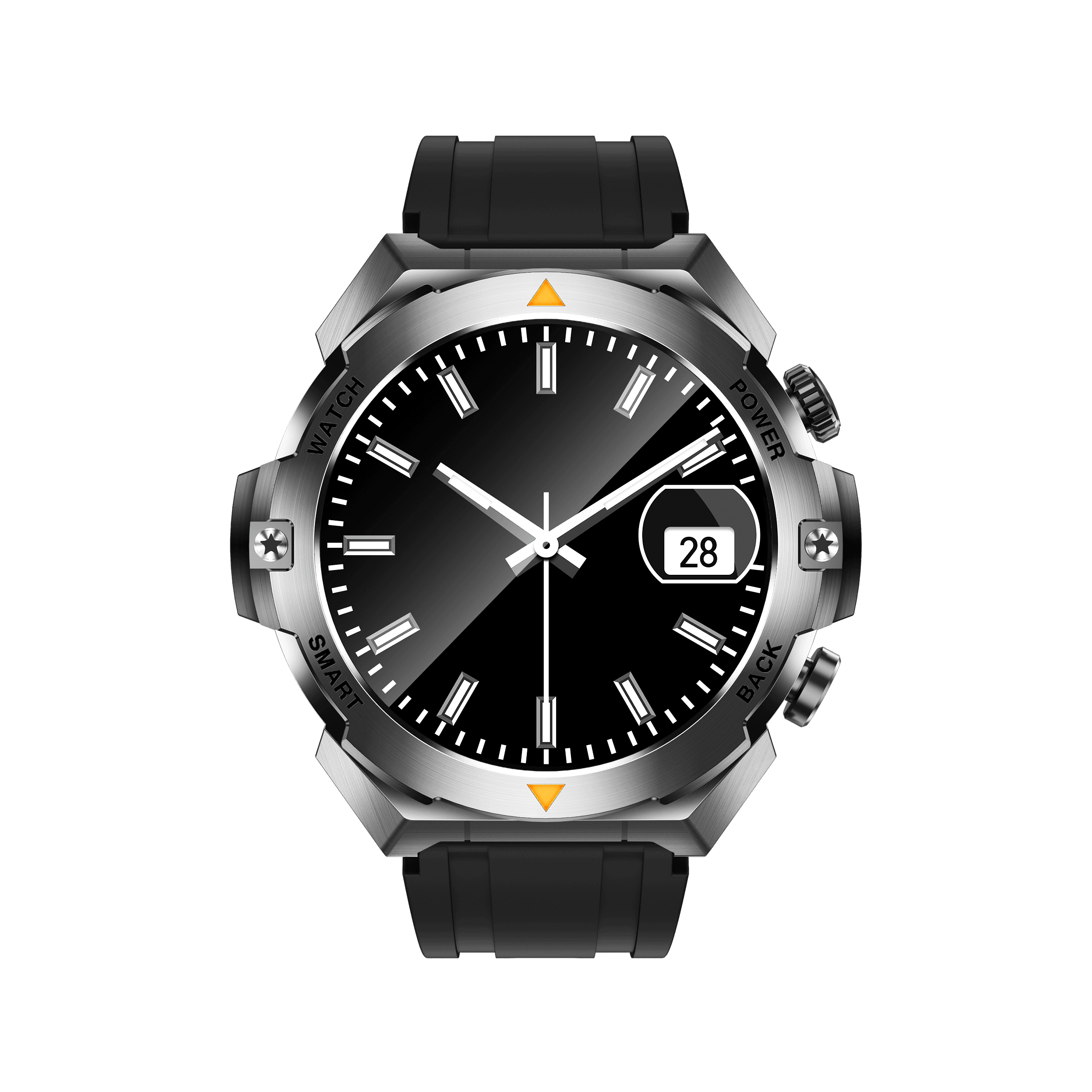 D01  Classic Look & Mechanical Smart Watch  2