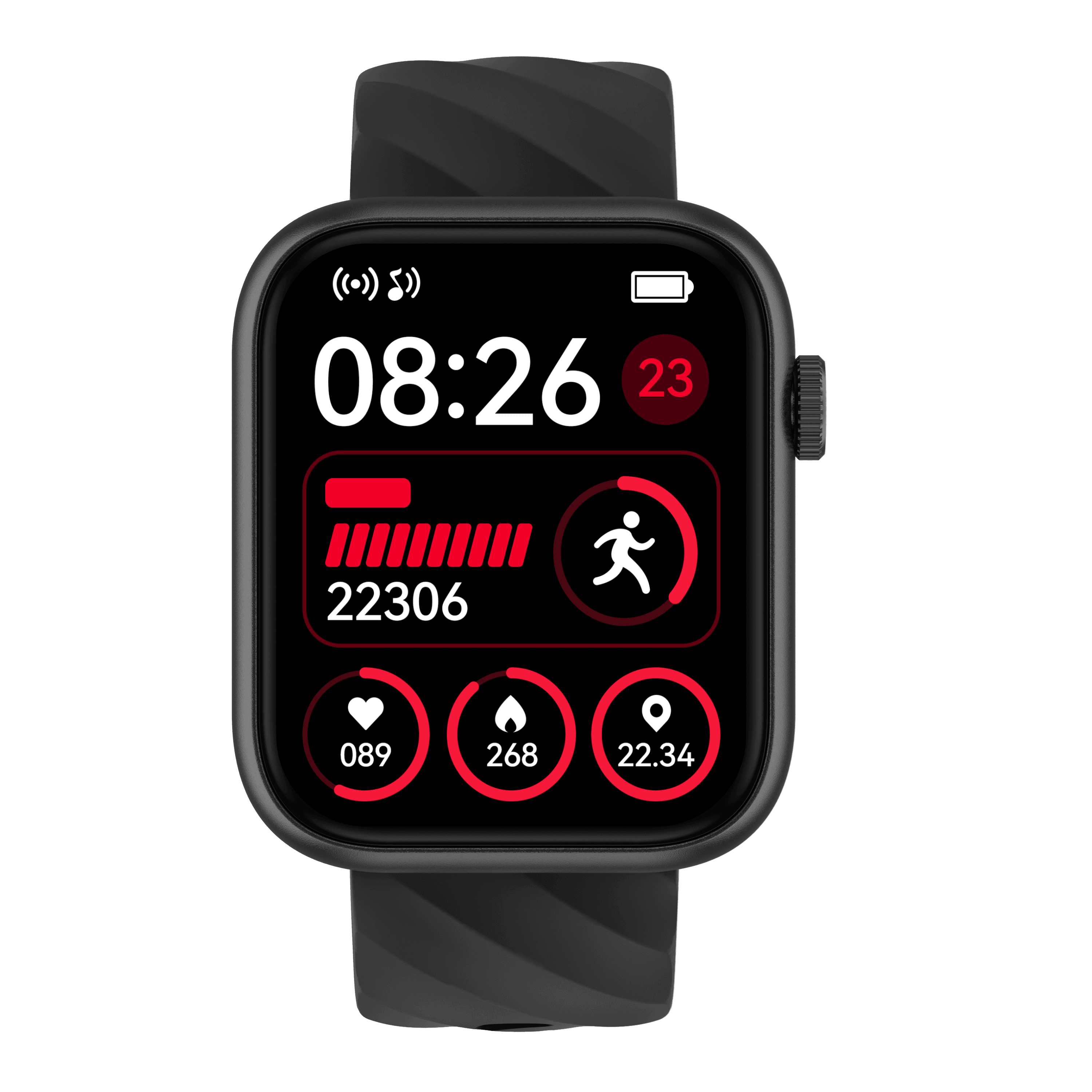 D08J 1.83" HD Large Screen  Smart Watch  3
