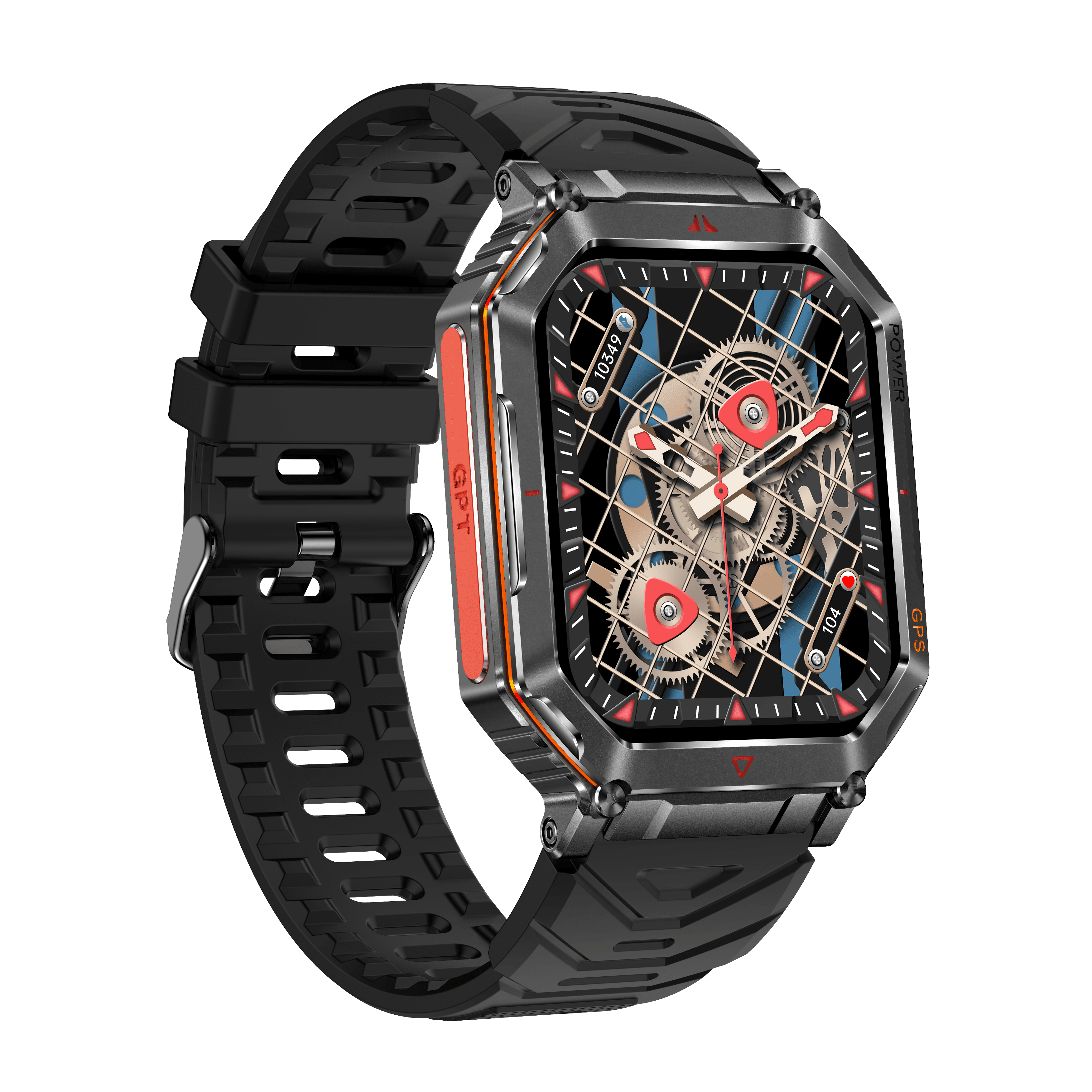 D192 GPS Outdoor Flashlight Smart Watch 3
