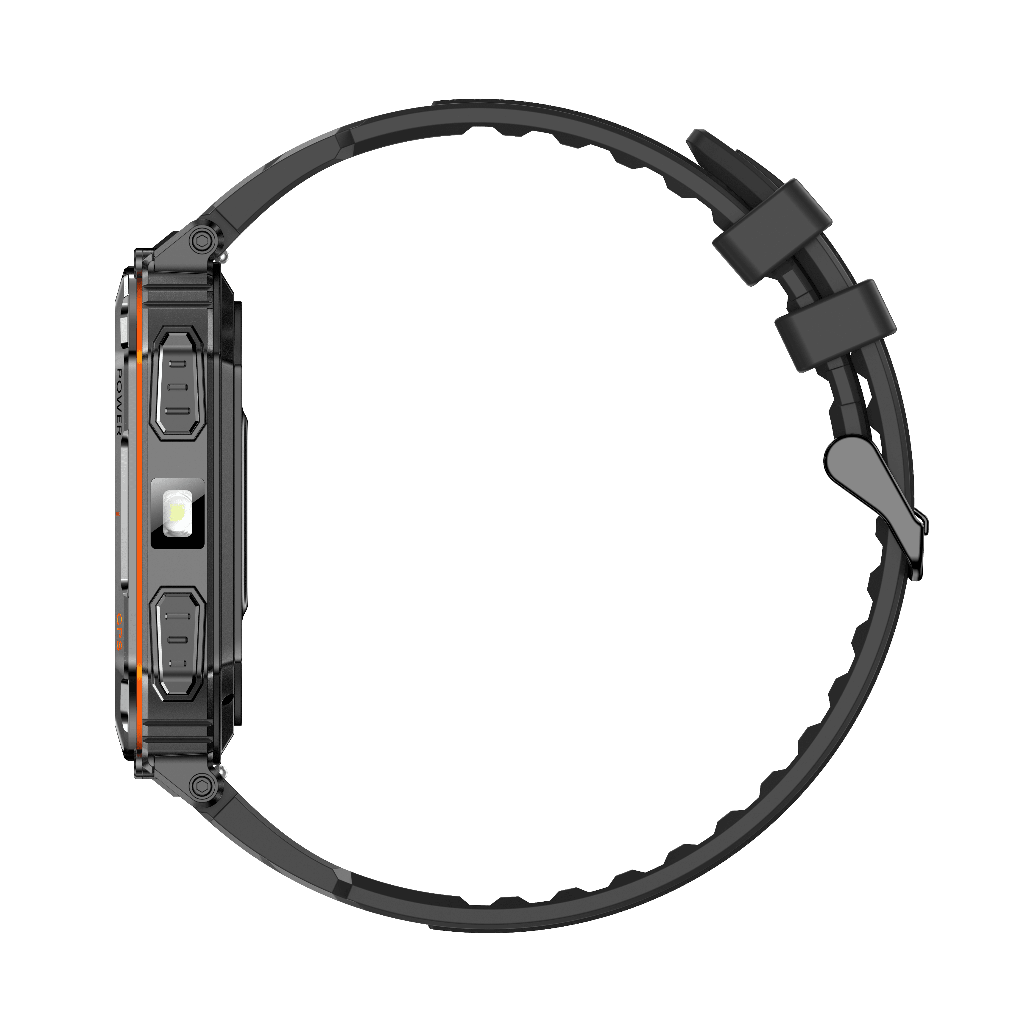 D192 GPS Outdoor Flashlight Smart Watch 7