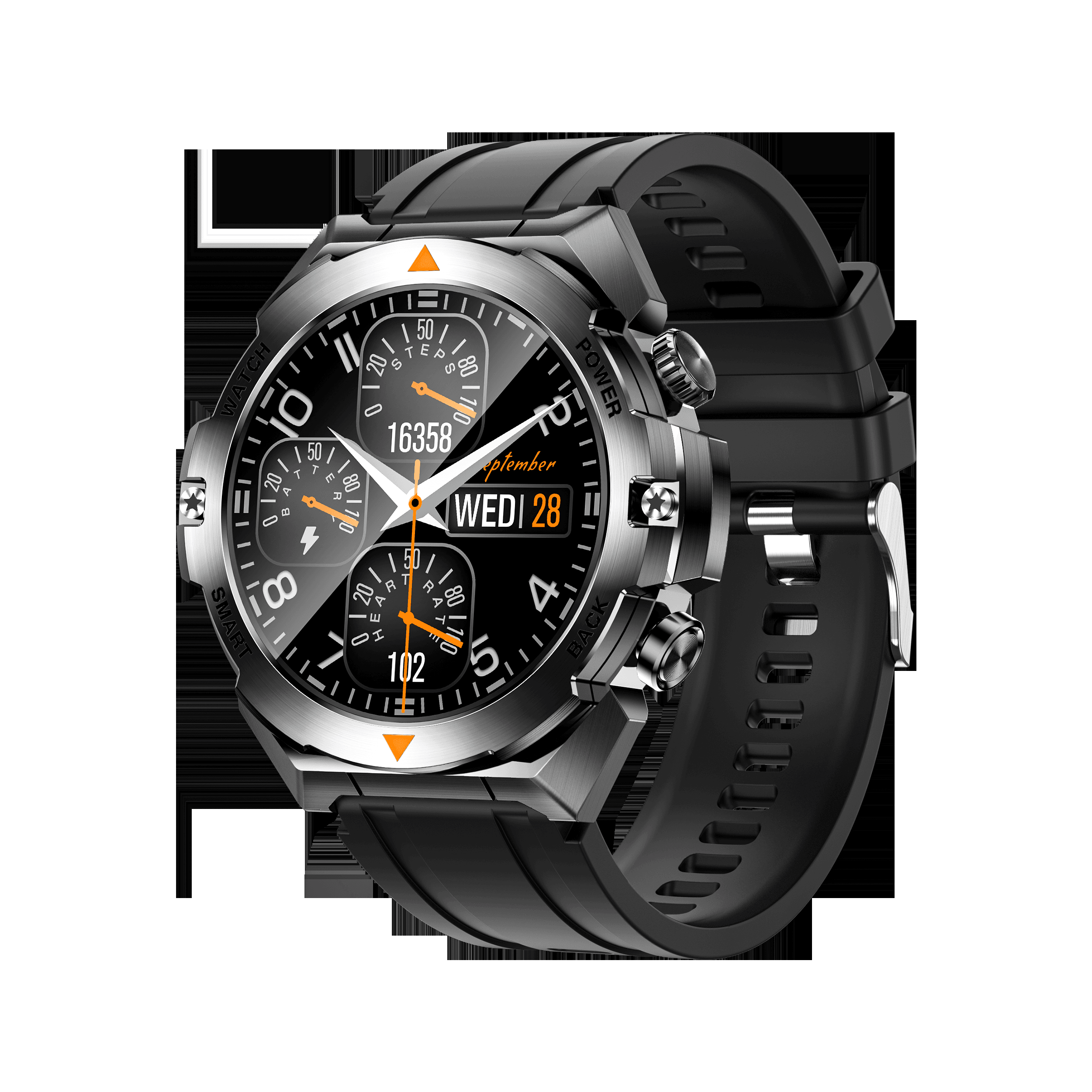 DLD D01 Square Full Touch Display Smartwatch