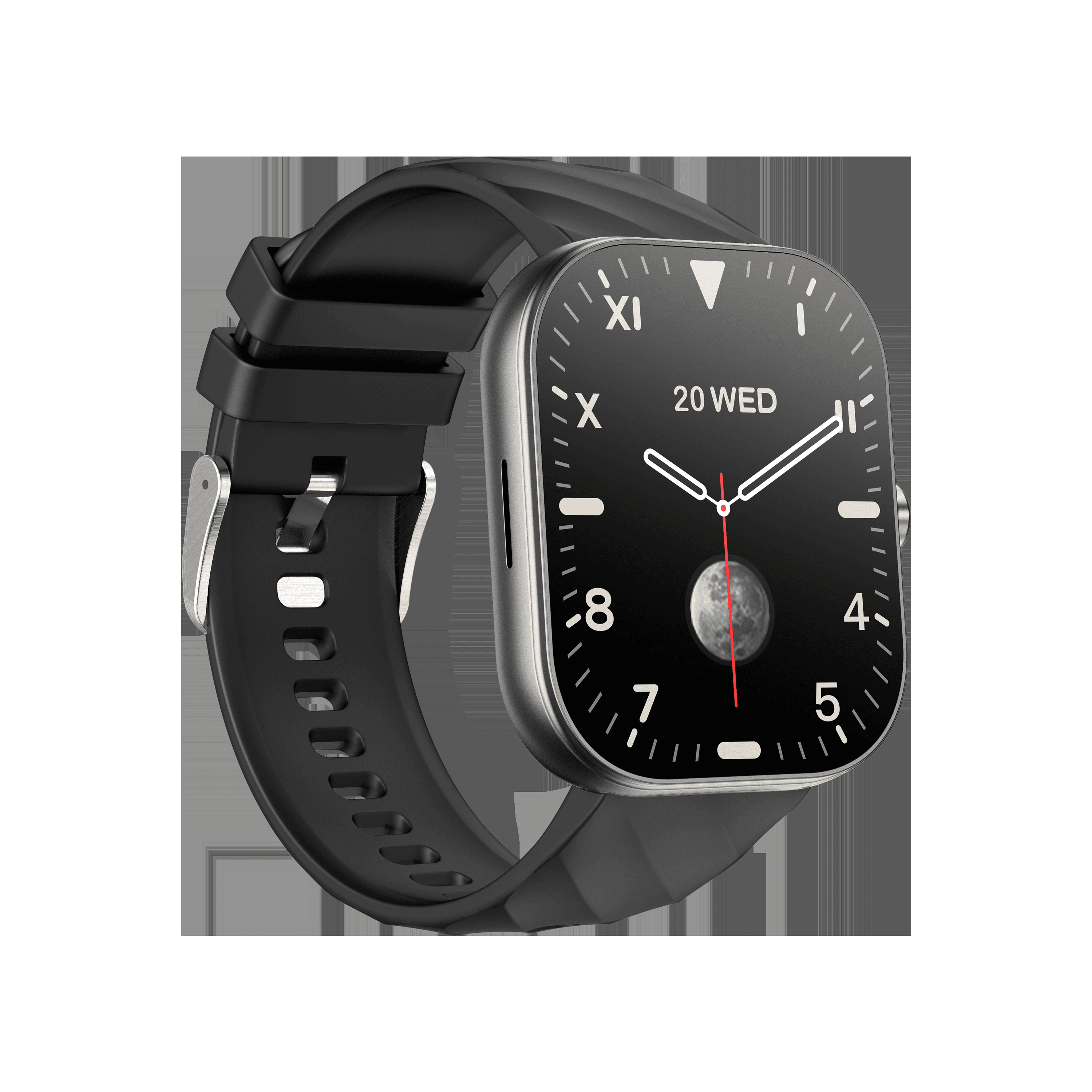 DLD D02 Round GPS Smartwatch with Metal Case